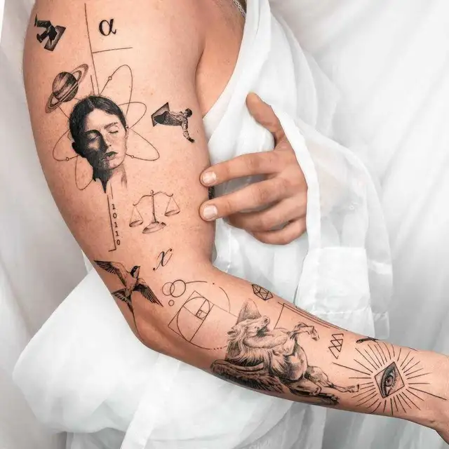 Professional tattoo service at home