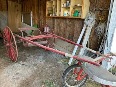 Horse Cart for Sale or Trade for Coop/Livestock/Gates, View more