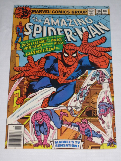 Amazing Spider-Man#186 Chameleon! comic book, View more