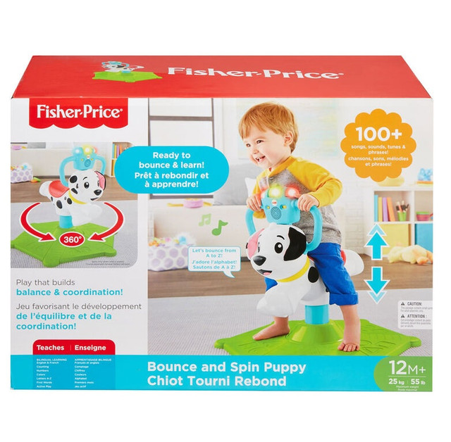 Baby Bouncer by Fisher-Price, Bounce and Spin Puppy (BNIB) New! in Playpens, Swings & Saucers in City of Toronto