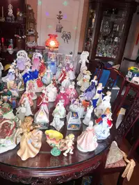 Huge collection of Bone China Royal Doulton Figurines, Germany, 