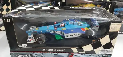 Diecast  BENETTON PLAYLIFE B199 A. WURZ MINICHAMPS 1/18 Die cast, View more