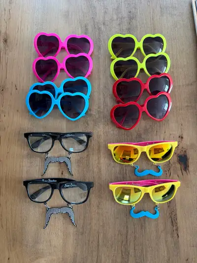 Party goods Party photo , glasses , fake beard, View more