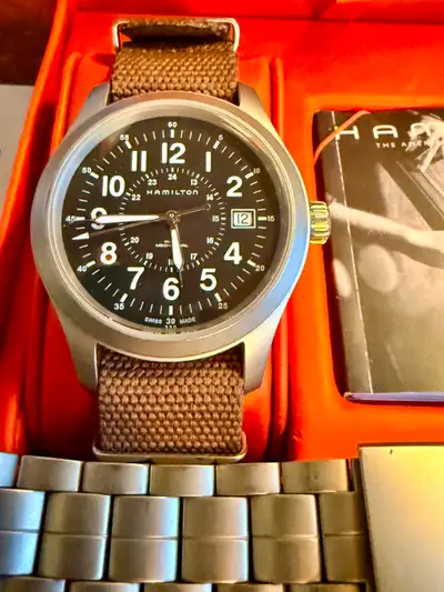 Hamilton Khaki Mechanical Watch - 40mm H695190, View more