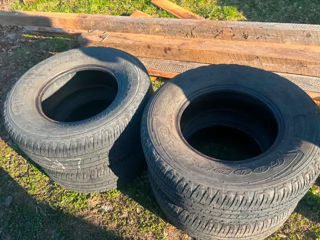 4 Goodyear Wrangler truck tires ~ 265/70R16 in Tires & Rims in Annapolis Valley - Image 4