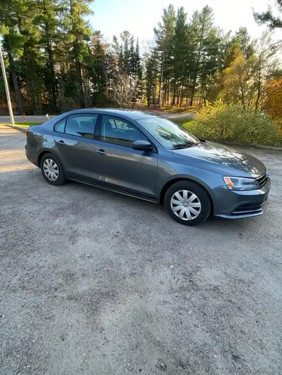2017 vw Jetta 5 speed manual. TSI model. 1.4 L gas engine 187,000 km. Undercoated yearly.