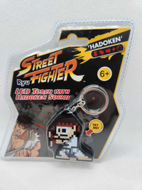 8-Bit Street Fighter Ryu Keychain