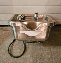 Stainless Steel Commercial Shampoo Sink