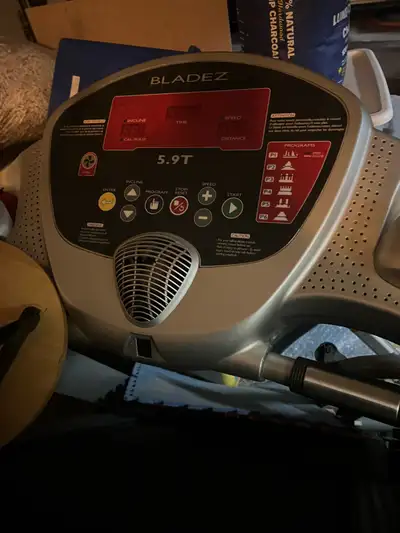 This is a Bladez Treadmill 5.9T in used condition, ready to help you get your steps in! It's a sturd...