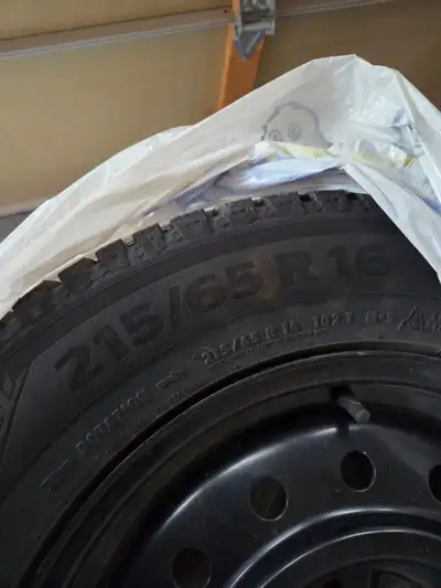 Winter Tires on steel rims (Nissan Qashqai) in very good condition. Pick up from Bradford, ON.
