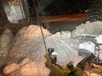 Snow Pushing , Pile Hauling , Ice Management 