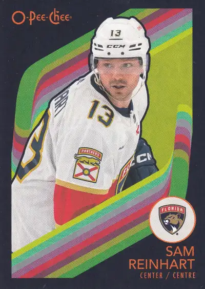 2023-24 OPC BLACK BORDER # 484 SAM REINHART FLORIDE 069/100