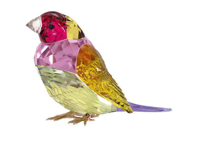 SWAROVSKI CRYSTAL ~ IDYLLIA SCS GOULDIAN FINCH Bird Figurine NEW in Arts & Collectibles in Thunder Bay