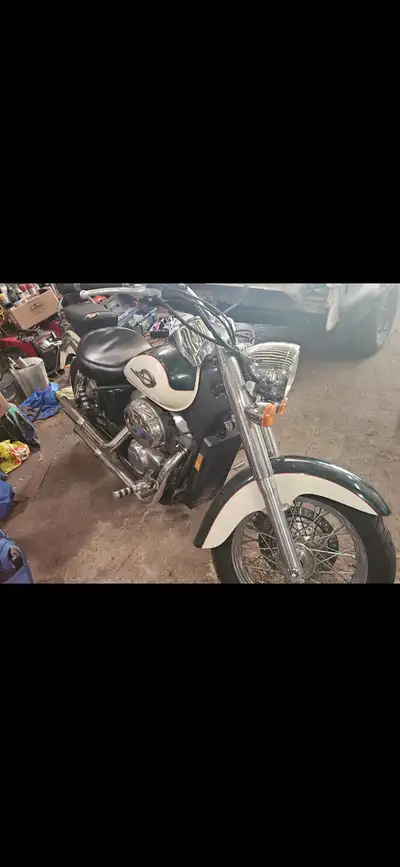 New tires, good condition, very reliable, vance and hines exhaust, every works great, safetied 3 yrs...