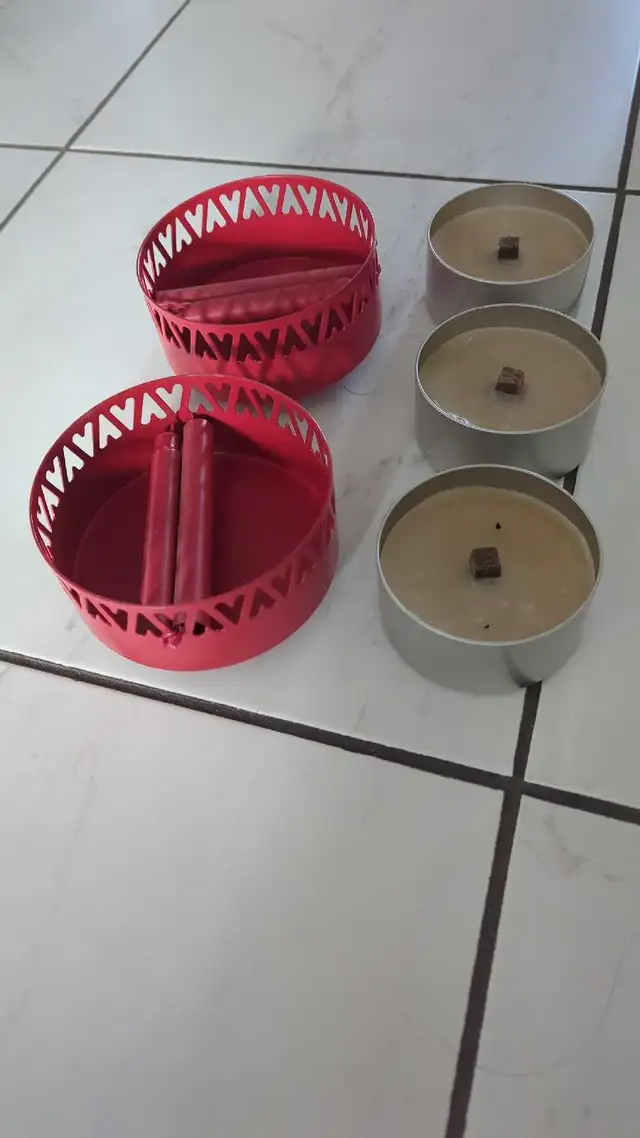 2 Brand new Ikea candle holders  in Outdoor Décor in Markham / York Region - Image 2