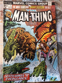 The Man-Thing #3 March 1974 Marvel Comic