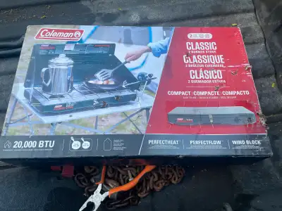camping stove. new in the box, View more