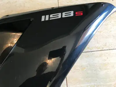 Ducati 1198s will fit all 848 1098 1198 RH mid side fairing factory original part may have been repa...