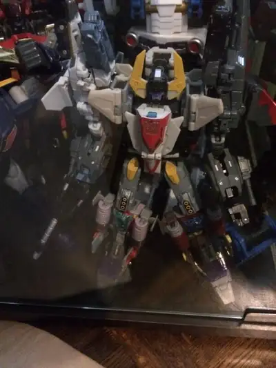Hasbro Transformers Lot (Not Chogokin) Condition , displayed , like new Transformers Superion With a...
