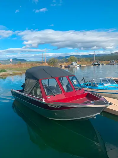 Includes; EZ Loader Trailer 2020 Mercury 90 horse 2020 Mercury 9.9 Kicker 2020 Marine radio Garmin G...