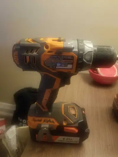 Ridgid 18V Drill, View more