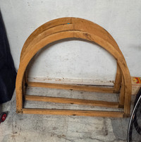 Antique Arched Window Frames – 2 Available  