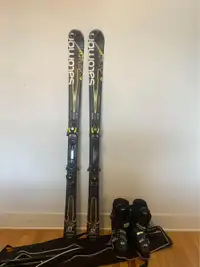 Ski and Boots Set