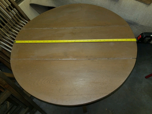 Table ronde de 30" diamètre, traité pour extérieur superbe base in Patio & Garden Furniture in City of Montréal - Image 3