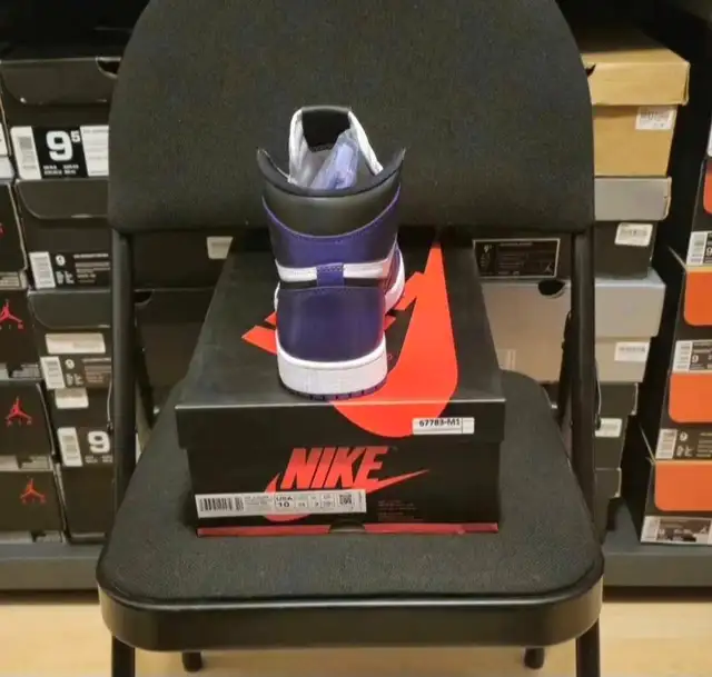 Air Jordan 1 Court Purple White size 1062864744546563121