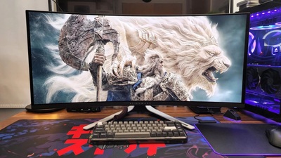 Alienware 34 Curved QD-OLED Gaming Gsync Monitor - AW3423DW, View more