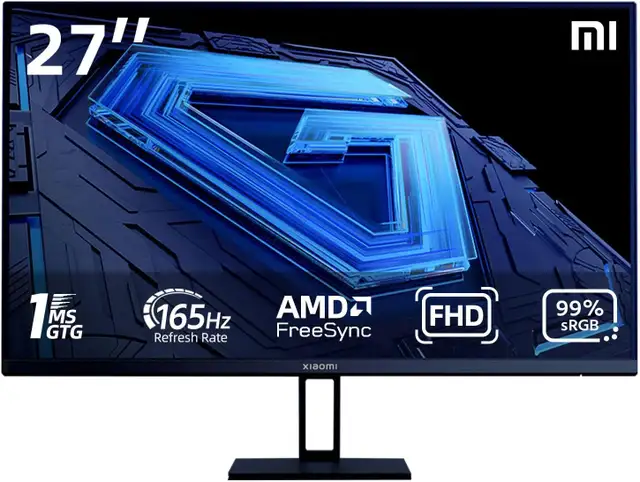 Xiaomi G27i Gaming Monitor, 27-inch Fast IPS, 1ms, 165Hz, Brand New64744750172418120