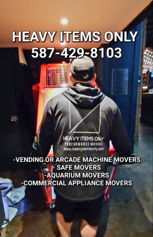 HEAVY ITEMS ONLY MOVERS Moving & Storage Calgary Kijiji