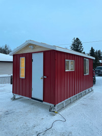 Aluminum ice hut bases 