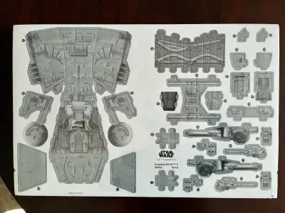 NIB NEW Star Wars Imperial at-at 3D Model Kit 238 Pcs SEALED TOY, View more