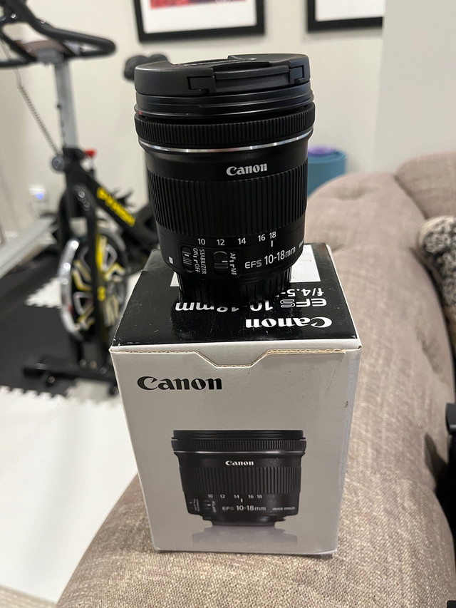 Canon EF-S 10-18  in Cameras & Camcorders in Sudbury