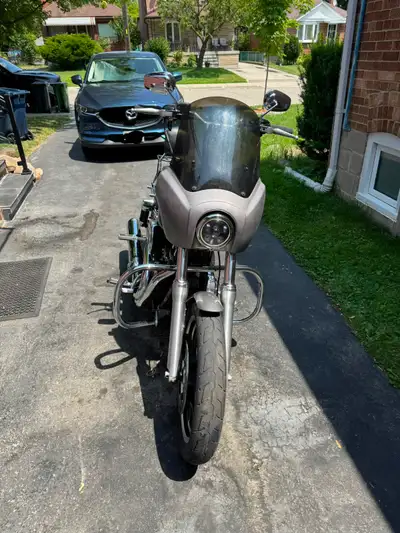 Stock 103 CI motor Stage 1 (Vance and Hines slip on exhaust, fuel pak) MOONSMC: turn signals, headli...