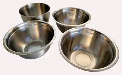 4 of 10-1/4” of Stainless-Steel Mixing Bowl, View more