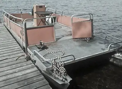 Im looking for an old pontoon boat. Trailer optional, motor optional, condition as long as it doesn'...