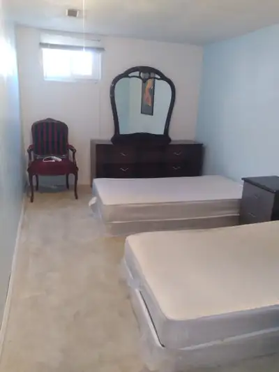 For couple or 2 girls Aug 1st 900$ Private refrigerator, Private prep area Separate Walk-out entranc...