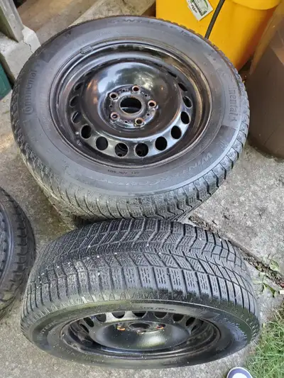 Continental WinterContact tires made in Germany! NOT CHEAP CHINESE CRAP TIRES. Mounted, balanced and...