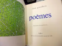 Poèmes * Alain Grandbois * Exemplaire numéroté # 147