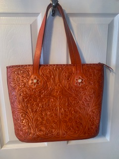 Beautiful Hand-crafted Orange Leather Purse- Never Used $70, View more