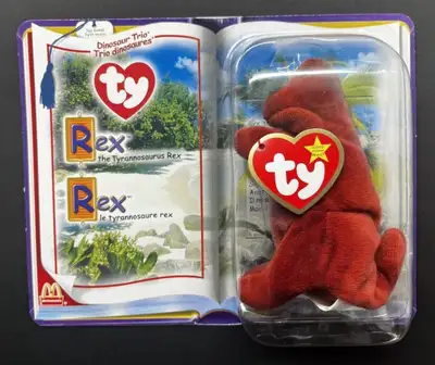 Rex: The Tyrannosaurus Rex - Teanie Beanie Babies, View more