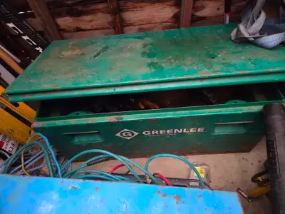 Green lee job box, View more