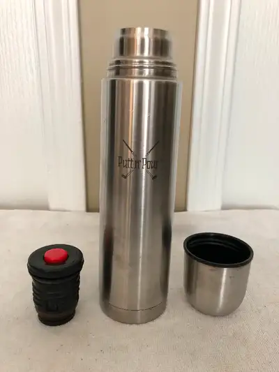 Used PUTT N POUR Stainless Steel 1/2 L Thermos, View more