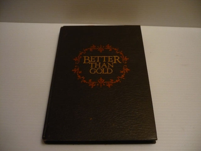 book: Better Than Gold 1970 in Non-fiction in Cambridge