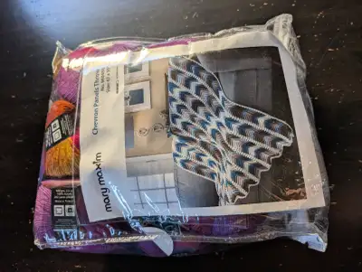 Three Mary Maxim Crochet Kits - NEW, Never Used, View more