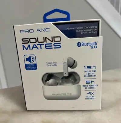 SEALED SoundMates PRO Active Noise Cancelling Earbuds, View more
