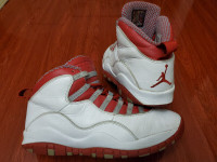 Pre owned 2005  Air Jordan 10 red steel mens sz 8