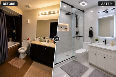 CALL OR MESSAGE TODAY 437.265.5851 Bathroom Upgrade & Remodel – Residential If you're thinking about...